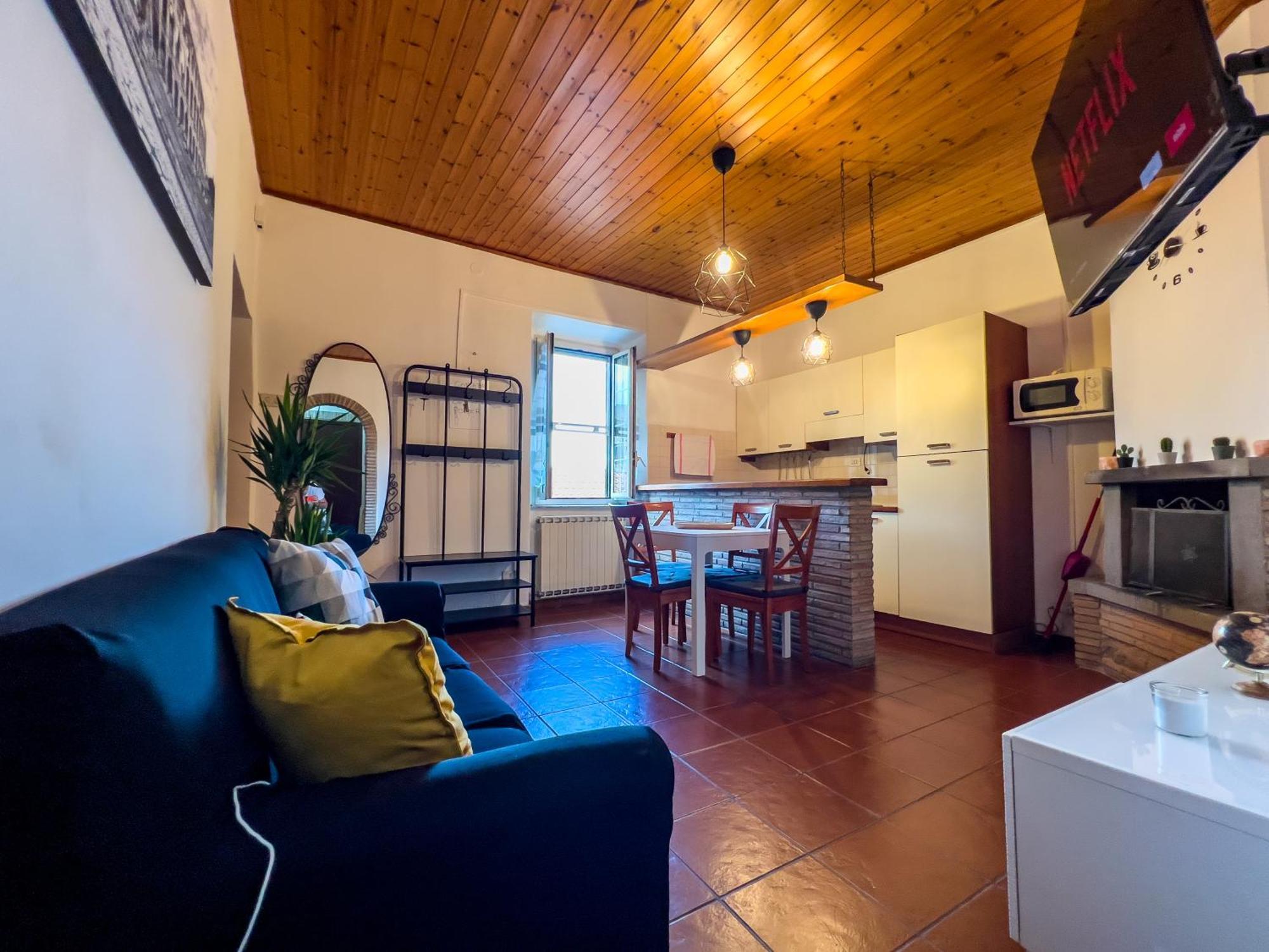 Apt Finestra Sul Castello, Vista Lago Wi-Fi Gratis Bracciano  Eksteriør bilde
