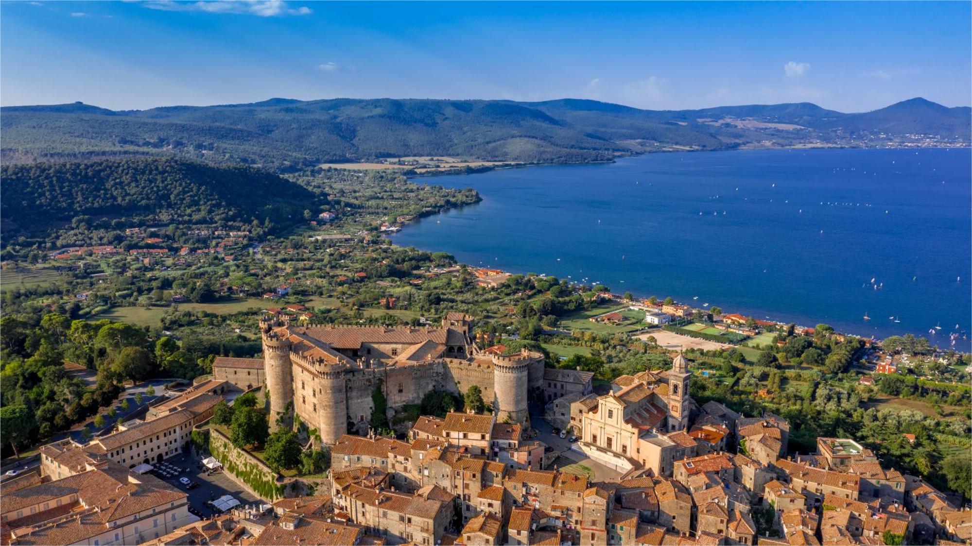 Apt Finestra Sul Castello, Vista Lago Wi-Fi Gratis Bracciano  Eksteriør bilde